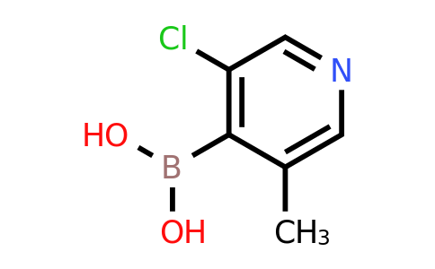 (3-Chloro-5-methylpyridin-4-YL)boronic acid