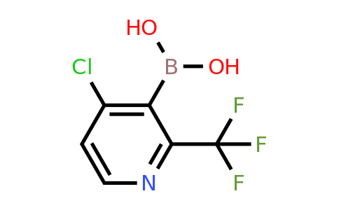 [4-Chloro-2-(trifluoromethyl)pyridin-3-YL]boronic acid