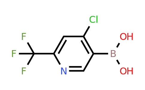 [4-Chloro-6-(trifluoromethyl)pyridin-3-YL]boronic acid