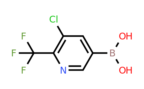 [5-Chloro-6-(trifluoromethyl)pyridin-3-YL]boronic acid