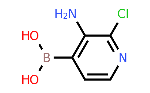 (3-Amino-2-chloropyridin-4-YL)boronic acid