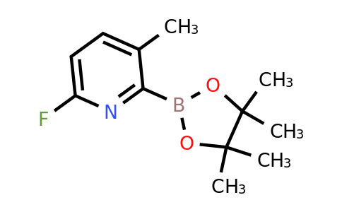 (6-Fluoro-3-methylpyridin-2-YL)boronic acid pinacol ester