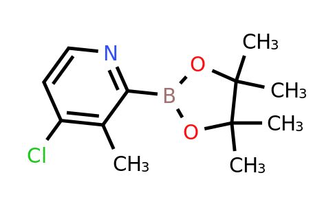(4-Chloro-3-methylpyridin-2-YL)boronic acid pinacol ester