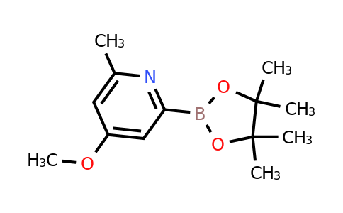 (4-Methoxy-6-methylpyridin-2-YL)boronic acid pinacol ester