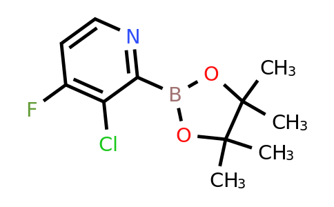 (3-Chloro-4-fluoropyridin-2-YL)boronic acid pinacol ester