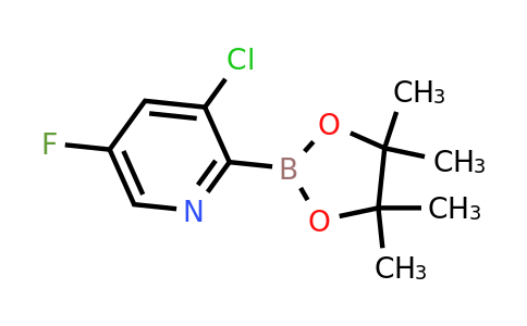 (3-Chloro-5-fluoropyridin-2-YL)boronic acid pinacol ester