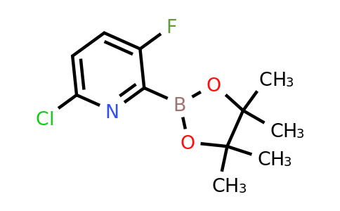 (6-Chloro-3-fluoropyridin-2-YL)boronic acid pinacol ester