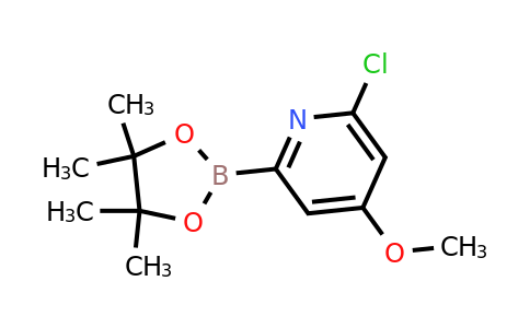 (6-Chloro-4-methoxypyridin-2-YL)boronic acid pinacol ester