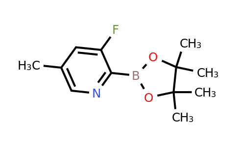 (3-Fluoro-5-methylpyridin-2-YL)boronic acid pinacol ester