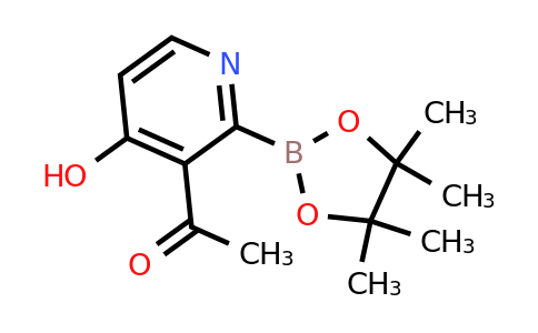 (3-Acetyl-4-hydroxypyridin-2-YL)boronic acid pinacol ester