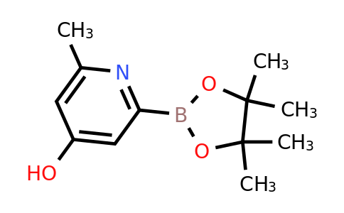 (4-Hydroxy-6-methylpyridin-2-YL)boronic acid pinacol ester