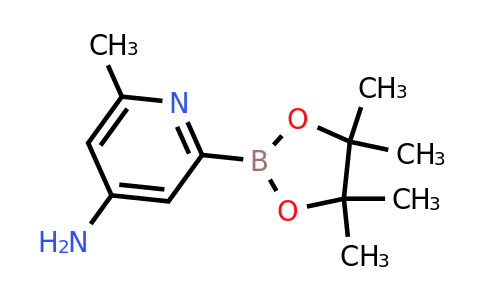 (4-Amino-6-methylpyridin-2-YL)boronic acid pinacol ester