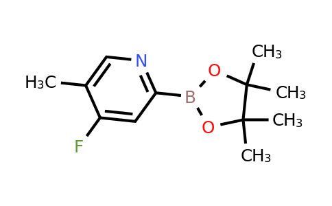 (4-Fluoro-5-methylpyridin-2-YL)boronic acid pinacol ester