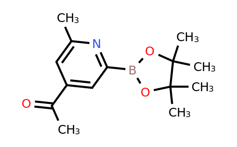 (4-Acetyl-6-methylpyridin-2-YL)boronic acid pinacol ester