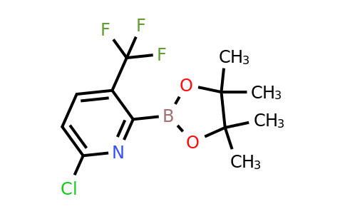 [6-Chloro-3-(trifluoromethyl)pyridin-2-YL]boronic acid pinacol ester