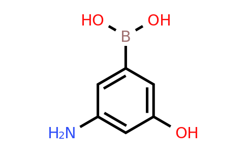 (3-Amino-5-hydroxyphenyl)boronic acid