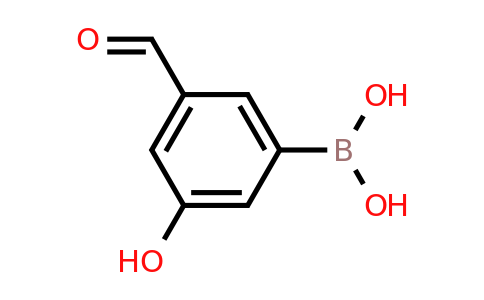 (3-Formyl-5-hydroxyphenyl)boronic acid