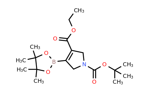 1-(Tert-butoxycarbonyl)-4-(ethoxycarbonyl)-2,5-dihydro-1H-pyrrole-3-boronic acid pinacole ester