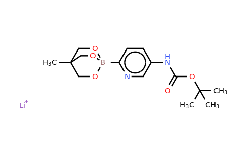 5-N-BOC-Pyridine-2-boronic acid ate complex with 1,1,1-tris(hydroxymethyl)ethane lithium salt