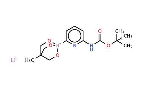 6-[(Tert-butoxycarbonyl)amino]pyridine-2-boronic acid ate complex with 1,1,1-tris(hydroxymethyl)ethane lithium salt