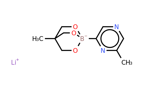 6-Methyl-2-pyrazine boronic acid ate complex with 1,1,1-tris(hydroxymethyl)ethane lithium salt