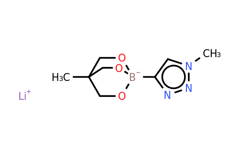 1-Methyl-1H-1,2,3-triazole-4-boronic acid, ate complex with 1,1,1-tris(hydroxymethyl)ethane lithium salt