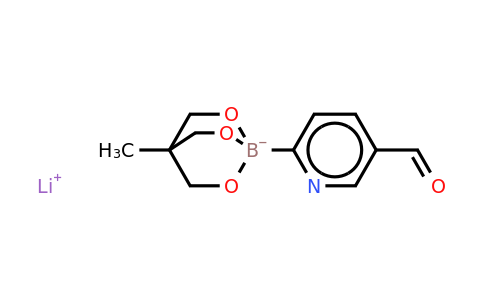 5-Formylpyridine-2-boronic acid ate complex with 1,1,1-tris(hydroxymethyl)ethane, lithium salt