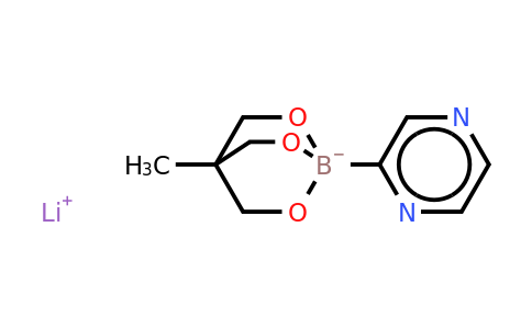 Pyrazine-2-boronic acid ate complex with 1,1,1-tris(hydroxymethyl)ethane lithium salt