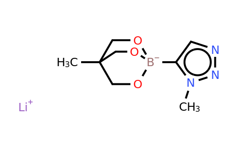 1-Methyl-1H-triazole-5-boronic acid ate complex with 1,1,1-tris(hydroxymethyl)ethane lithium salt