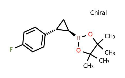 Trans-2-(4-fluorophenyl)cyclopropaneboronic acid pinacol ester
