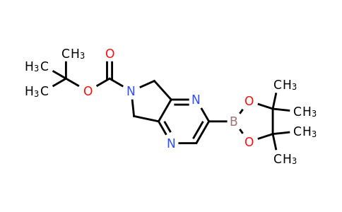 6-(Tert-butoxycarbonyl)-6,7-dihydro-5H-pyrrolo[3,4-B]pyrazine-2-boronic acid pinacol ester