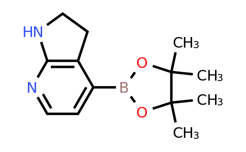 2,3-Dihydro-1H-pyrrolo[2,3-B]pyridine-4-boronic acid pinacol ester