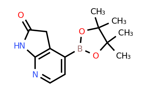 2-Oxo-2,3-dihydro-1H-pyrrolo[2,3-B]pyridine-4-boronic acid pinacol ester