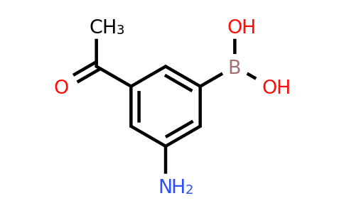 (3-Acetyl-5-aminophenyl)boronic acid