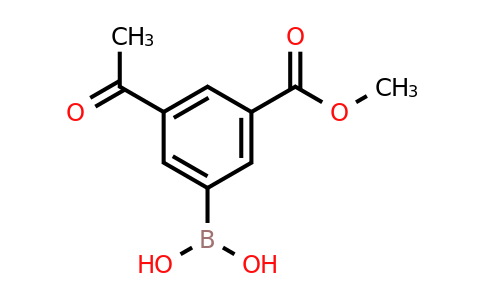 [3-Acetyl-5-(methoxycarbonyl)phenyl]boronic acid
