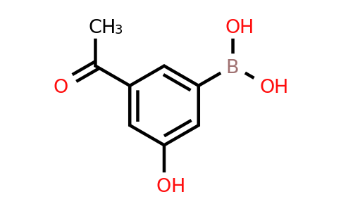 (3-Acetyl-5-hydroxyphenyl)boronic acid