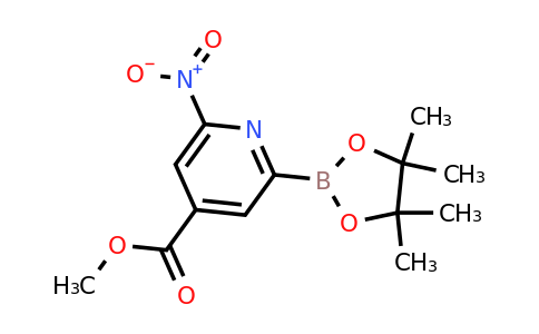 [4-(Methoxycarbonyl)-6-nitropyridin-2-YL]boronic acid pinacol ester
