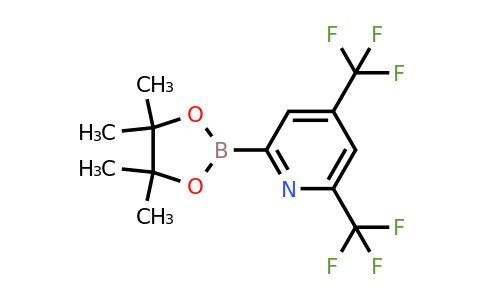 [4,6-Bis(trifluoromethyl)pyridin-2-YL]boronic acid pinacol ester
