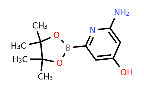 (6-Amino-4-hydroxypyridin-2-YL)boronic acid pinacol ester