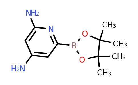 (4,6-Diaminopyridin-2-YL)boronic acid pinacol ester