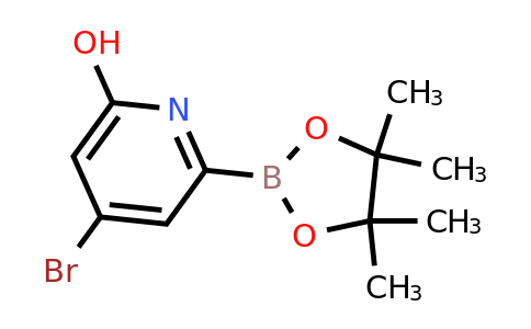 (4-Bromo-6-hydroxypyridin-2-YL)boronic acid pinacol ester