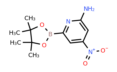 (6-Amino-4-nitropyridin-2-YL)boronic acid pinacol ester