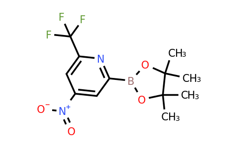 [4-Nitro-6-(trifluoromethyl)pyridin-2-YL]boronic acid pinacol ester