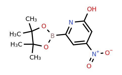 (6-Hydroxy-4-nitropyridin-2-YL)boronic acid pinacol ester