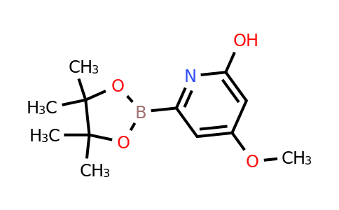 (6-Hydroxy-4-methoxypyridin-2-YL)boronic acid pinacol ester