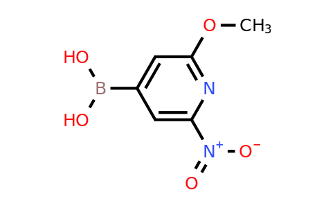 (2-Methoxy-6-nitropyridin-4-YL)boronic acid