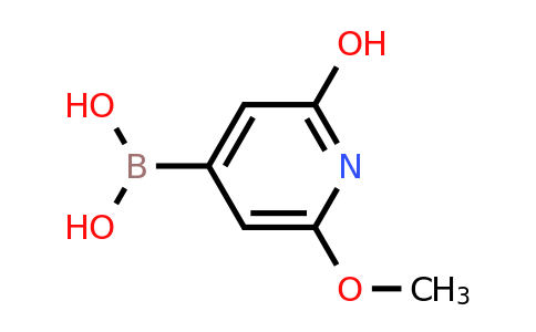 (2-Hydroxy-6-methoxypyridin-4-YL)boronic acid