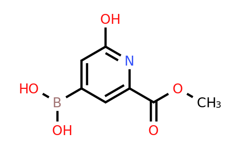 [2-Hydroxy-6-(methoxycarbonyl)pyridin-4-YL]boronic acid