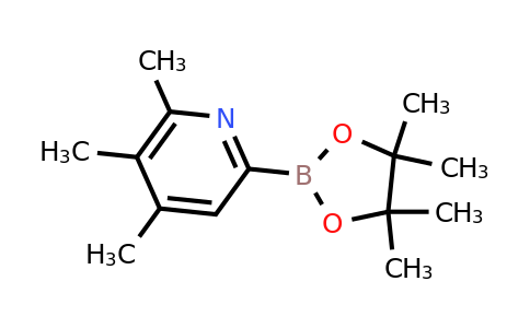 (4,5,6-Trimethylpyridin-2-YL)boronic acid pinacol ester