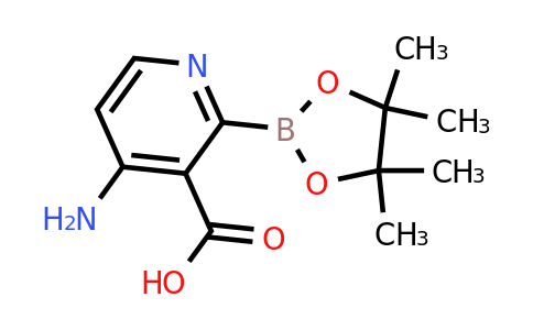 4-Amino-3-carboxypyridine-2-boronic acid pinacol ester